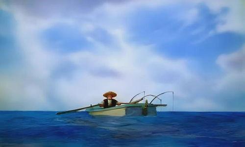 老人与海视频,老人与海的视觉史诗