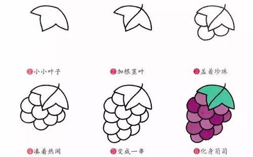 水果简笔画视频,轻松绘制美味果实