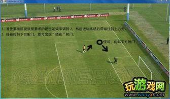 足球射门教学视频