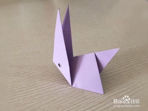 折纸小兔子视频,简单教程，轻松制作可爱兔子折纸