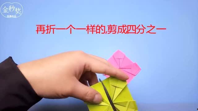 折花篮视频,视频教学，轻松学会制作精美花篮