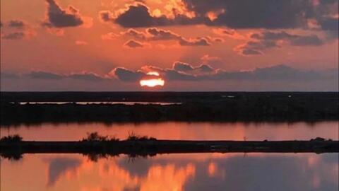夕阳的视频,视频中的温馨瞬间